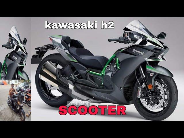 Kawasaki H2 Jetscoot leaked image ~ Ra MotoridePH