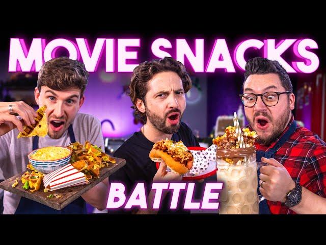 ULTIMATE MOVIE SNACKS BATTLE | Sorted Food