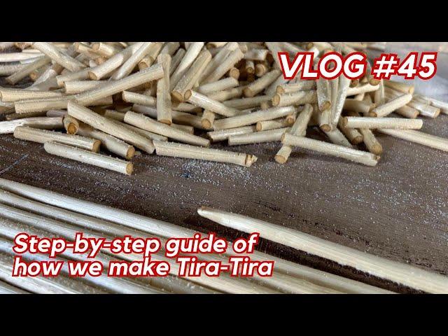 Step-by-step guide of making Tira-Tira candy 