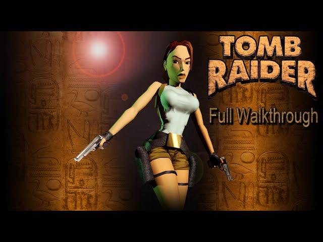 Tomb Raider 1 (1996) 100% All Secrets Gameplay Longplay Walkthrough