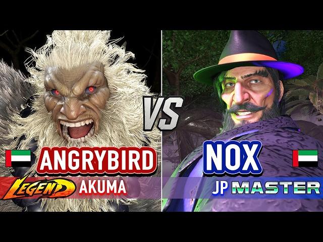SF6  ANGRYBIRD (Akuma) vs NOX (JP)  Street Fighter 6 High Level Gameplay