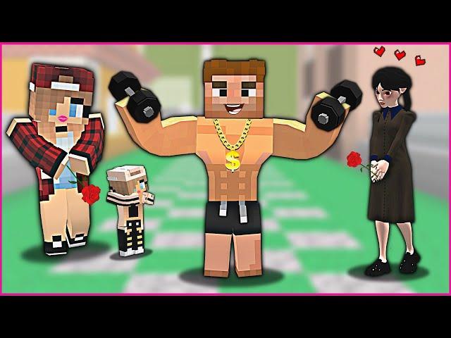 ARDA'S BABY HAS MUSCLE, WEDNESDAY IS IN LOVE!  - Minecraft