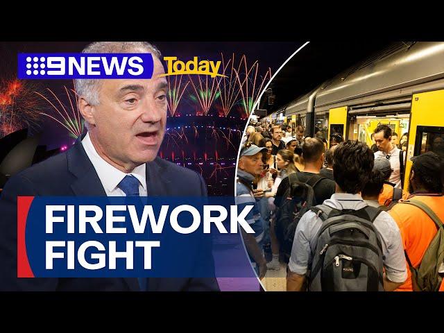 Union train strike could cancel Sydney New Years Eve fireworks | 9 News Australia