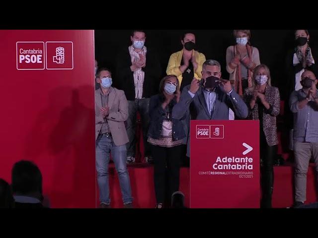 Comité Regional Extraordinario PSOE Cantabria