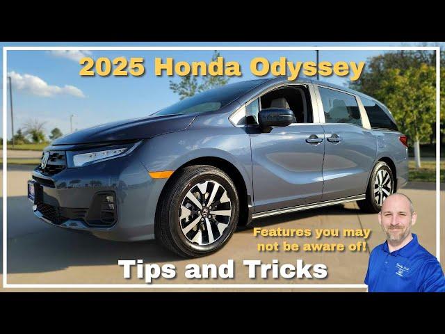 2025 Honda Odyssey Tips and Tricks | 9 Hidden Features that you may not be aware of