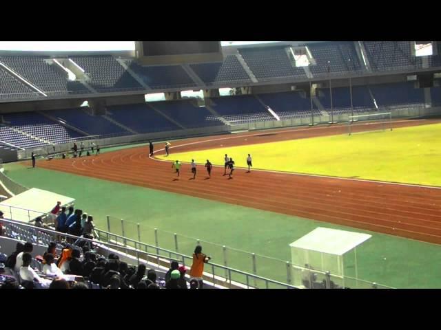 Kikwanza Sondashi 100m ISAZ Finals Ndola 14/06/14