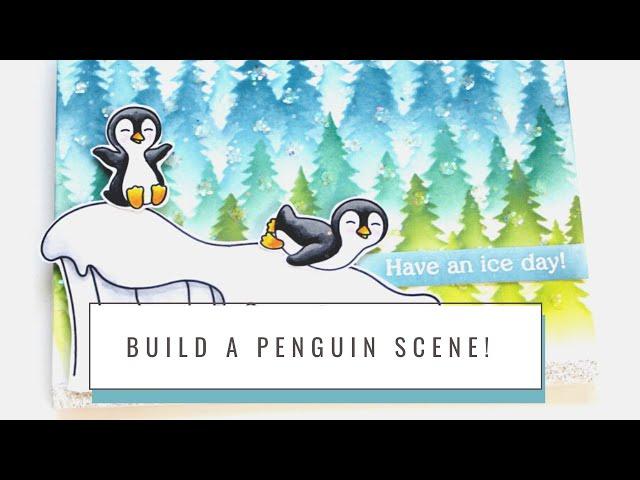 Build a Penguin Scene | Miss Ink Stamps