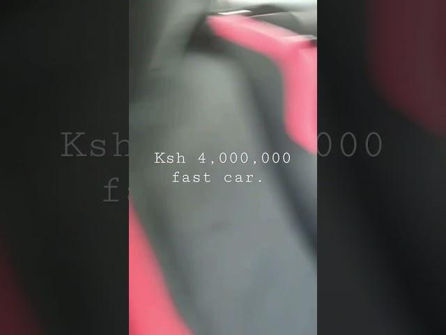 ksh 4,000,000 Toyota GT with subaru engine.