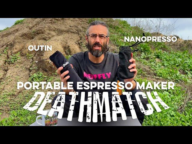 ️ Portable espresso maker ️ DEATHMATCH! ️ Which is better: Outin or Nanopresso?