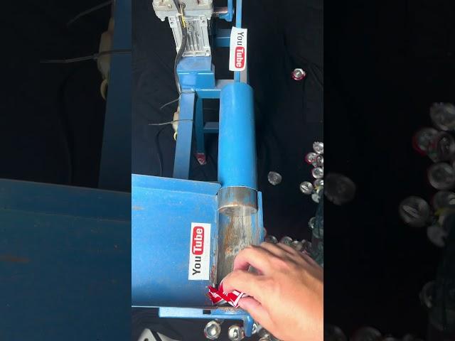 各国易拉罐声音挑战#DIY#Can crushing#Wooden machine#cans #satisfying #CansTV#ASMR#跟着博主云解压#解压界的声音刺客
