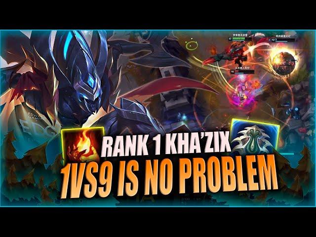 QIUYI KHA'ZIX - When the Team is Doomed but Kha'Zix Still Carries! | Kha'zix Vs Yi