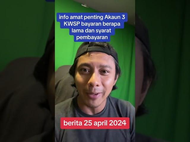 Info penting tempoh pembayaran AKAUN 3 ke bank pencarum? | Saje Sembang