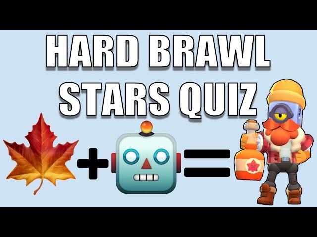 Guess The Brawler Quiz | Hard Brawl Stars Quiz