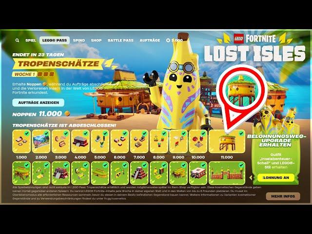 *NEU* LOST ISLES TRAILER, LEGO PASS, KLOMBO & NEUE BIOME!  LEGO Fortnite