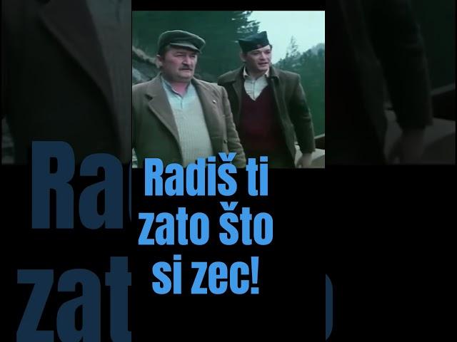 "Kod nas u Srbiji dok seljak kuka nije loše...Gadno je kad zaćuti!"