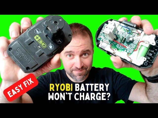 RYOBI 18V Battery Not Working? [Easy DIY Charging Hack]