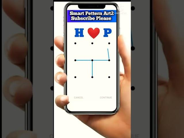 H ️ P name love's ll New Stylish Pattern Lock #shorts #viralshorts #pattern #youtubeshorts