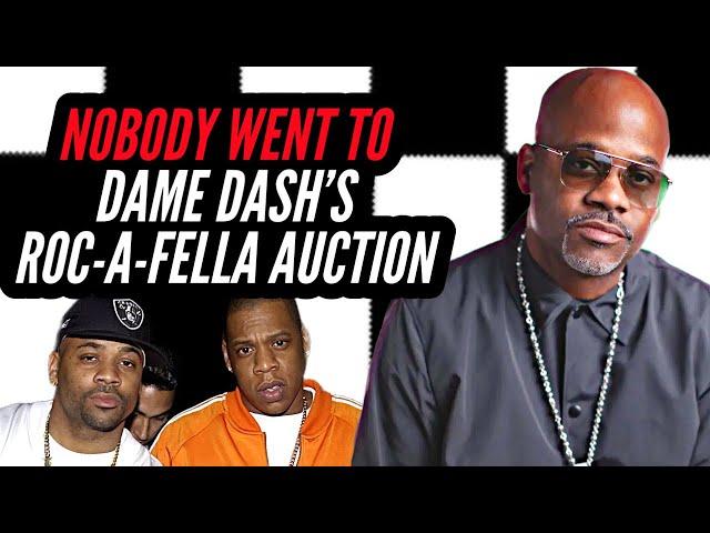 "I Thought Yall Loved Jay-Z?" Dame Dash Says He's DONE With Roc A Fella After Nobody Went To Auction