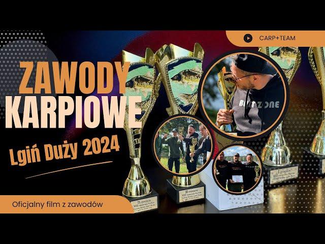 Karpiowe zawody na jeziorze PZW o Puchar Dzikiej Wody Lgiń Duży 2024r. FILM. Karpie i amury.