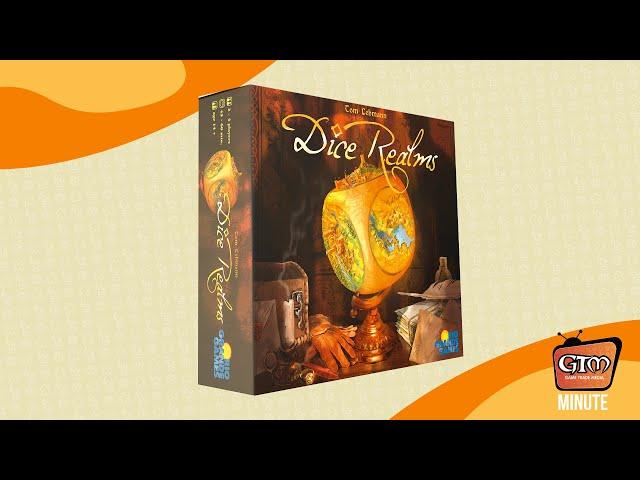 Dice Realms by Rio Grand Games | Game Trade Minute | (A 60 Second Snapshot)