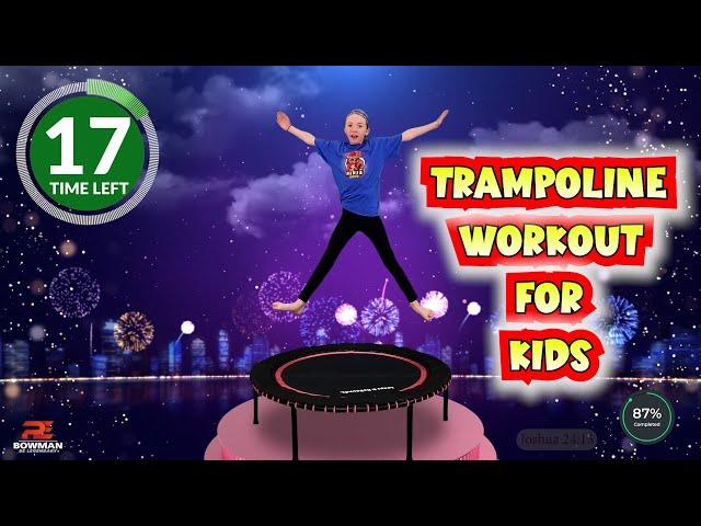 Trampoline Workout For Kids & Families - Beginner Trampoline Workout