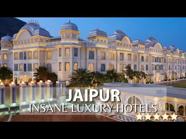 TOP 10 INSANE Luxury 5 Star Hotels In JAIPUR, INDIA | Part 2 | Best Hotels In Jaipur