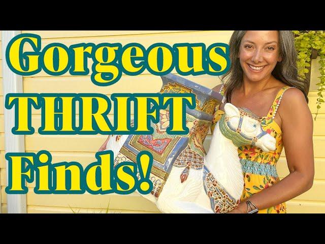 Home Decor and Spring Fashion Thrift Shopping - Weekend Home VLOG