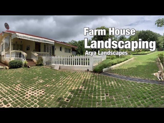 Farm House Landscape Design || Arya Landscapes