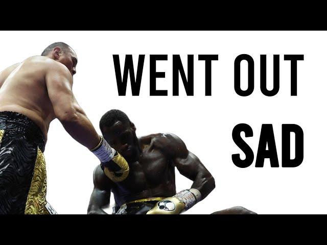 The Sad and Depressing Downfall of Deontay Wilder