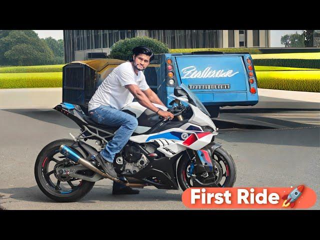 Finally 2025 BMW S1000RR ki Ride Lehi LiWith Loudest Exhaust ️
