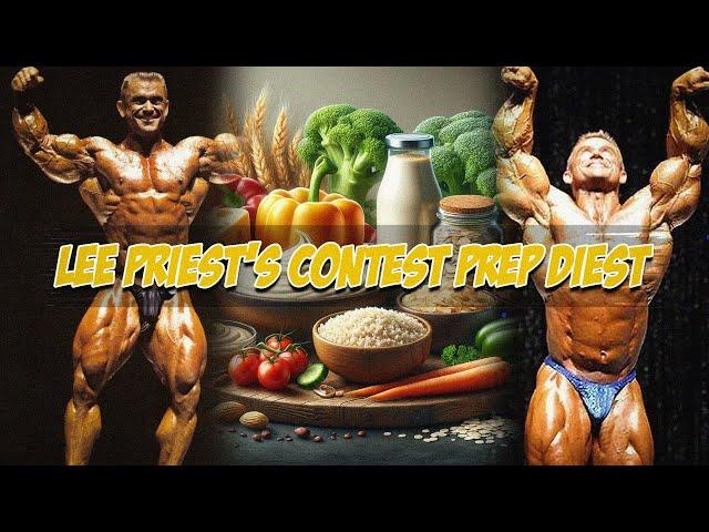 LEE PRIEST: Shares his Contest PREP DIET!