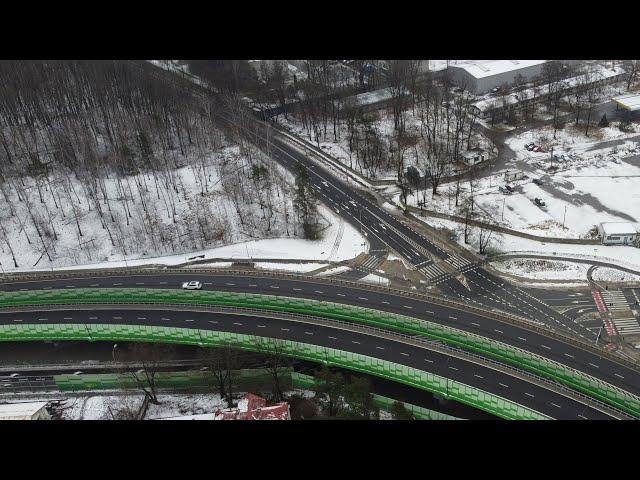 4K Estakada/Wiadukt Marsa Warszawa 22.01.2023