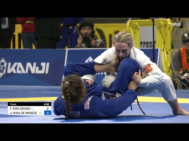 Ffion Davies vs Janaina Lebre | 2023 IBJJF World Championship Finals