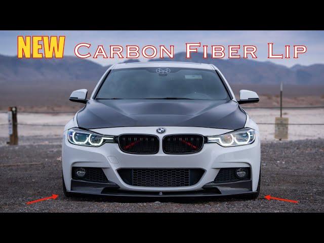 AAC Carbon Fiber Lip Install (BMW F30 340i)