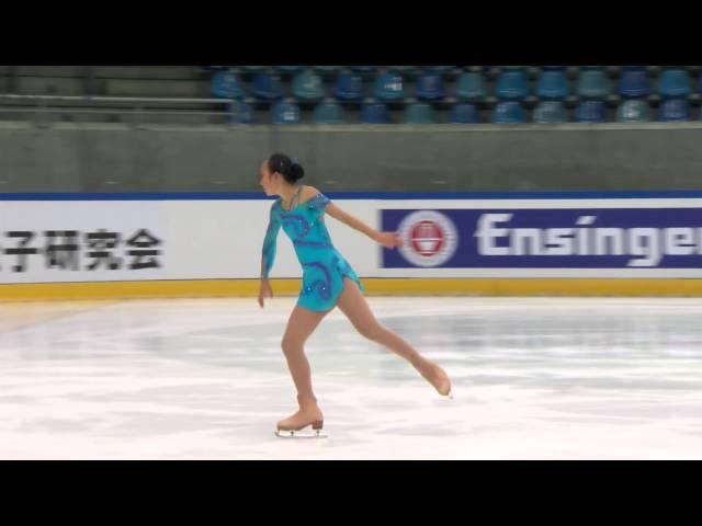 ISU 2014 Jr Grand Prix Dresden Ladies Free Skate Selena ZHAO CAN