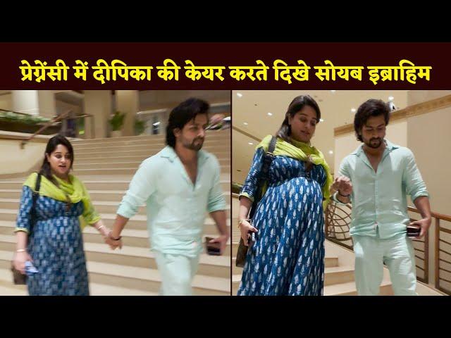 Shoaib Ibrahim Was Seen Taking Care Of Deepika Kakkar In Pregnancy Time