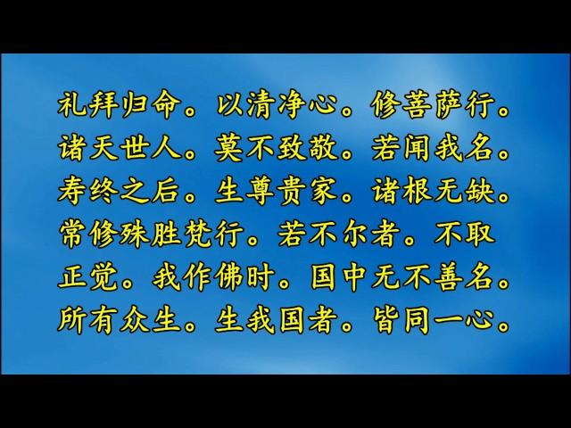 無量壽經有聲書 定弘法師讀誦