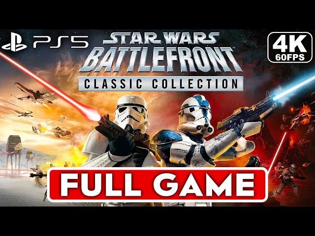 Star Wars Battlefront Classic Collection Gameplay Walkthrough FULL GAME [4K 60FPS PS5]