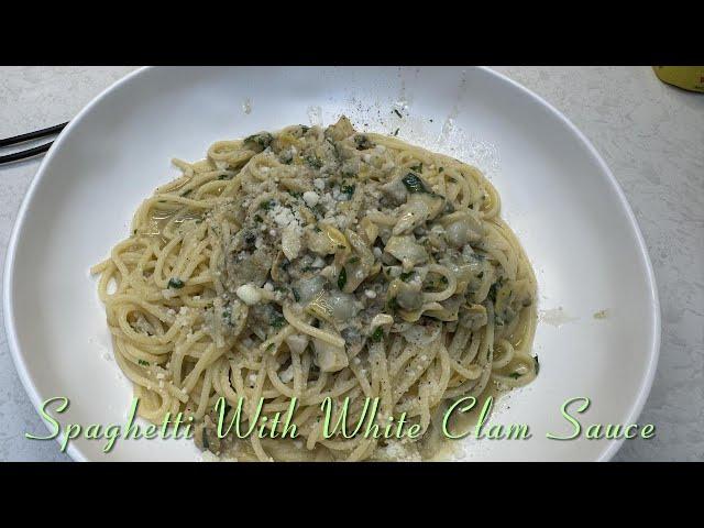 Spaghetti with White Clam Sauce in 10 Minutes FLAT