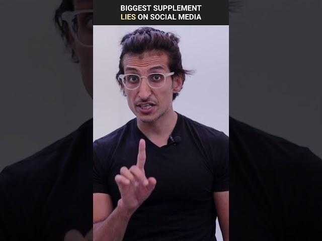 Breaking Biggest Supplement Lies On Social Media | #shorts 562