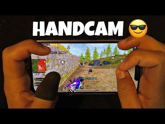 IPHONE 12 PRO HANDCAM  | 5 Finger + Full Gyroscope  PUBG MOBILE