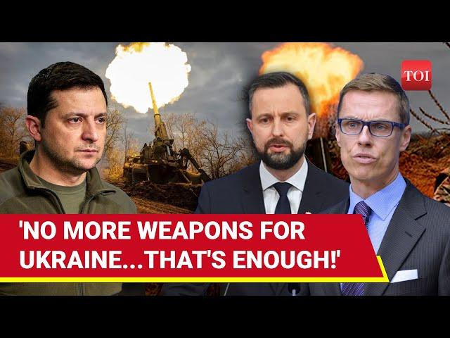 NATO Nations 'End' Weapons Supply To Ukraine Amid Kursk Battle | 'We Gave Enough'