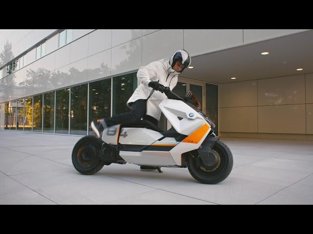 FIRST LOOK: BMW Motorrad Definition CE 04 Previews The Brand's First Sit On Electric Scooter