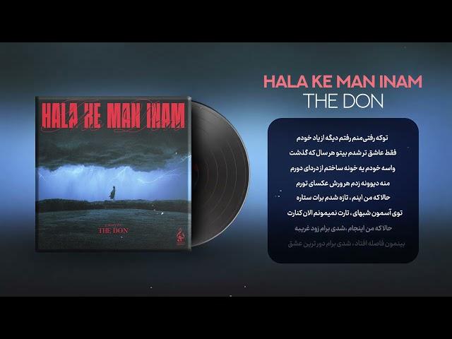 The Don - Hala Ke Man Inam I Lyrics VIdeo