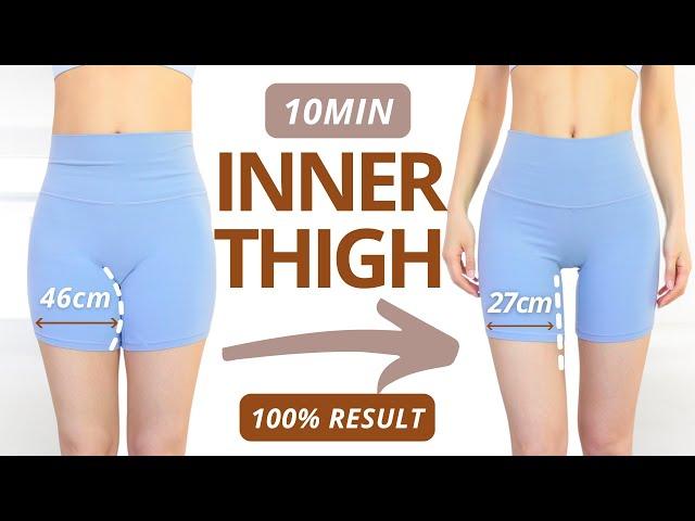 Reduce Thigh Size in 10 Days| Inner Thighs Fat Burner (100% Result) No Squat, Lunge, Jump