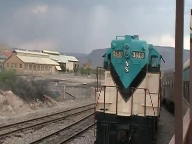 Verde Canyon RR train departs for a starlight ride