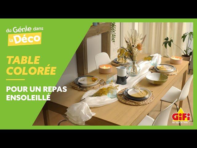 Une belle table pour l’arrivée du printemps 