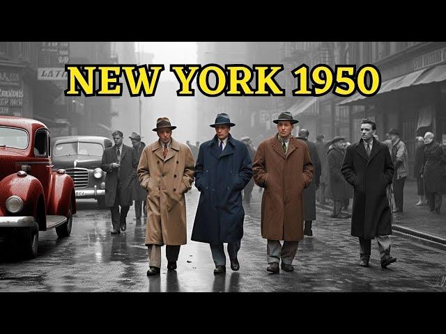 What Life Was Like In 1950s In NEW YORK