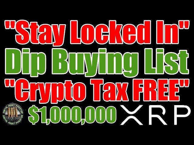 XRP Market Update , Ripple CEO Locked In & Trump Crypto Tax Commitment