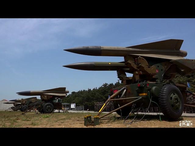 ROK Air Force HAWK Guided Missile/공군 호크유도탄 사격훈련